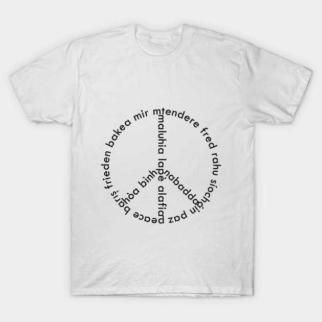 Peace T-Shirt by hedehede